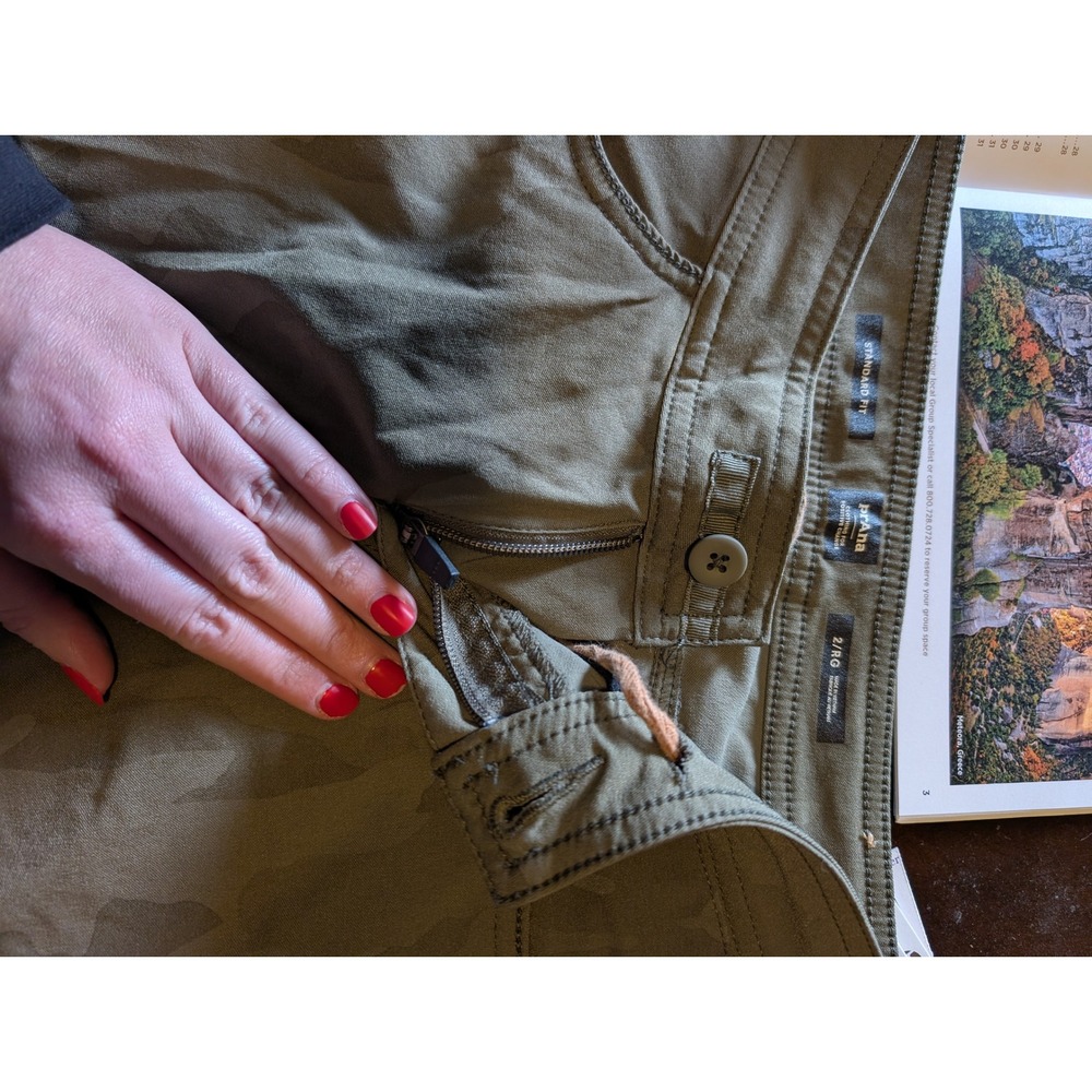 Womens PrAna Camo Cargo joggers size 2 regular - Picture 6 of 8